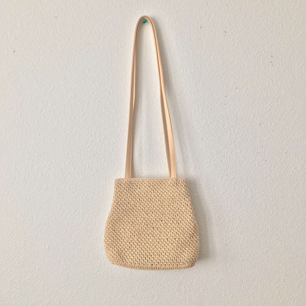 Liz Claiborne Woven Mini Shoulder Bag